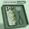 INS Sunflower Print Hand Strap Case For iPhone 17 Pro Max Hybrid TPU+PC Magnetic For Magsafe Matte Cover For iPhone 16 15 14 13 Pro Max