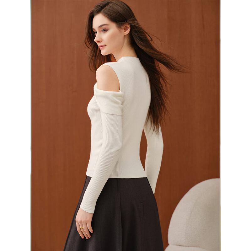 Giovanni Valentino Fashion Slim-Fit Mock Neck Knit Sweater