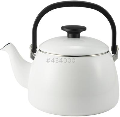Fuji Enamel Cotton Plus Kettle 2.5L White CTP-2.5K.W