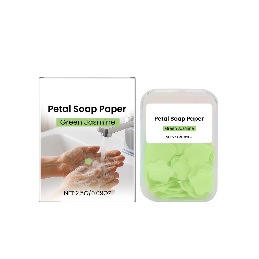 Gentle Cleansing Moisturizing Hands Portable Cleansing Soap Sheets