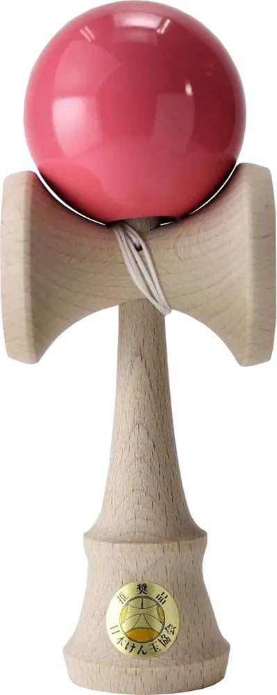 

Кендама для благотворительности Yamagata Koubou Osei (Рекомендовано Японской ассоциацией кендама) Сплошной розовый