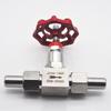 Stainless Steel Needle Valve J23W with Butt Weld Double Ferrule Ball Valve for Water Heating