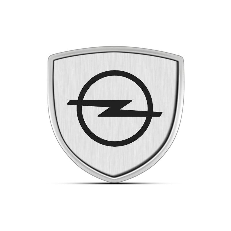 

1Pcs 3D Metal Auto Door Shield Emblem Car Body Badge 3D Sticker Styling For Opel Astra C G H Insignia J K Zafira B Corsa Vectra C Corsa C