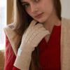 TATIANA Cable Knit Wool Blend Finger Hole Gloves GV8120 3 Colors