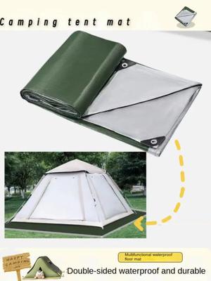 Tapis de Camping d'extérieur résistant à l'humidité, fournitures de plage de pique-nique épaisse sous la tente, tapis imperméable, équipement de sol Portable en tissu
