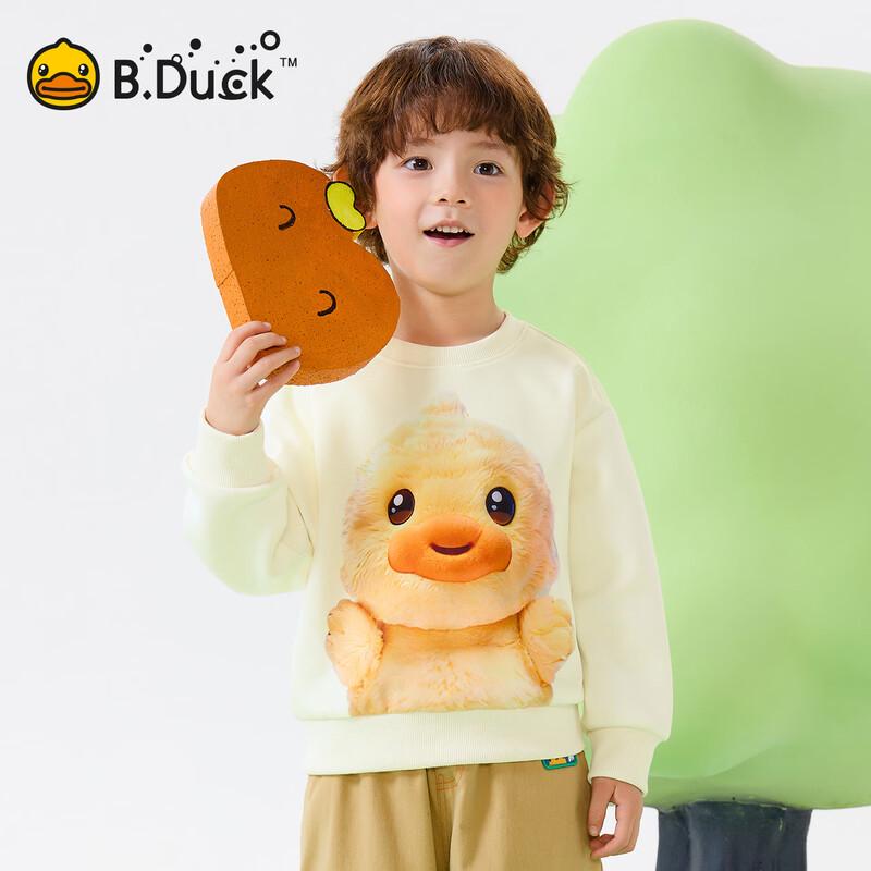 B.Duck Kids' Cartoon Print Sweatshirt