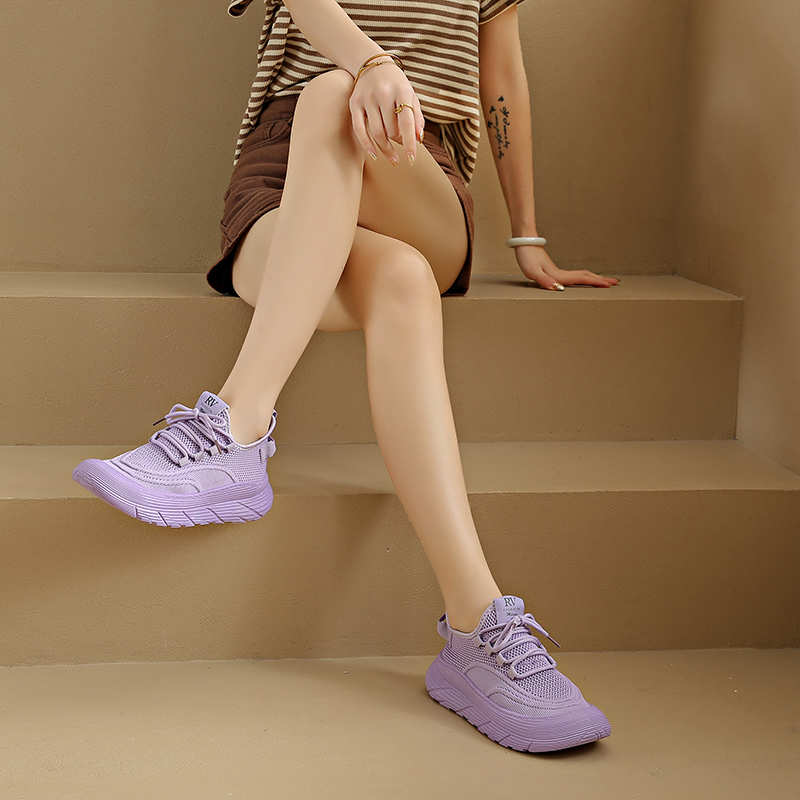 Fashion With Holes Low Flat Sole Sneakers Walking Woman Shoes Summer Golf Trainer Sport Vip Link Festival Vzuttya Fashion
