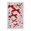 Valentine's Rhinestone and Organza Ribbon Face Stickers for Eye Makeup Decoration