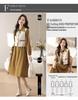 Women's Popular Melard Style Autumn Dress Set: Long Sleeve Vest & Shirt Two-Piece