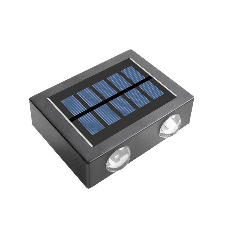 Outdoor Solar Wall Lamp - Waterproof Garden Fence & Courtyard Decoration