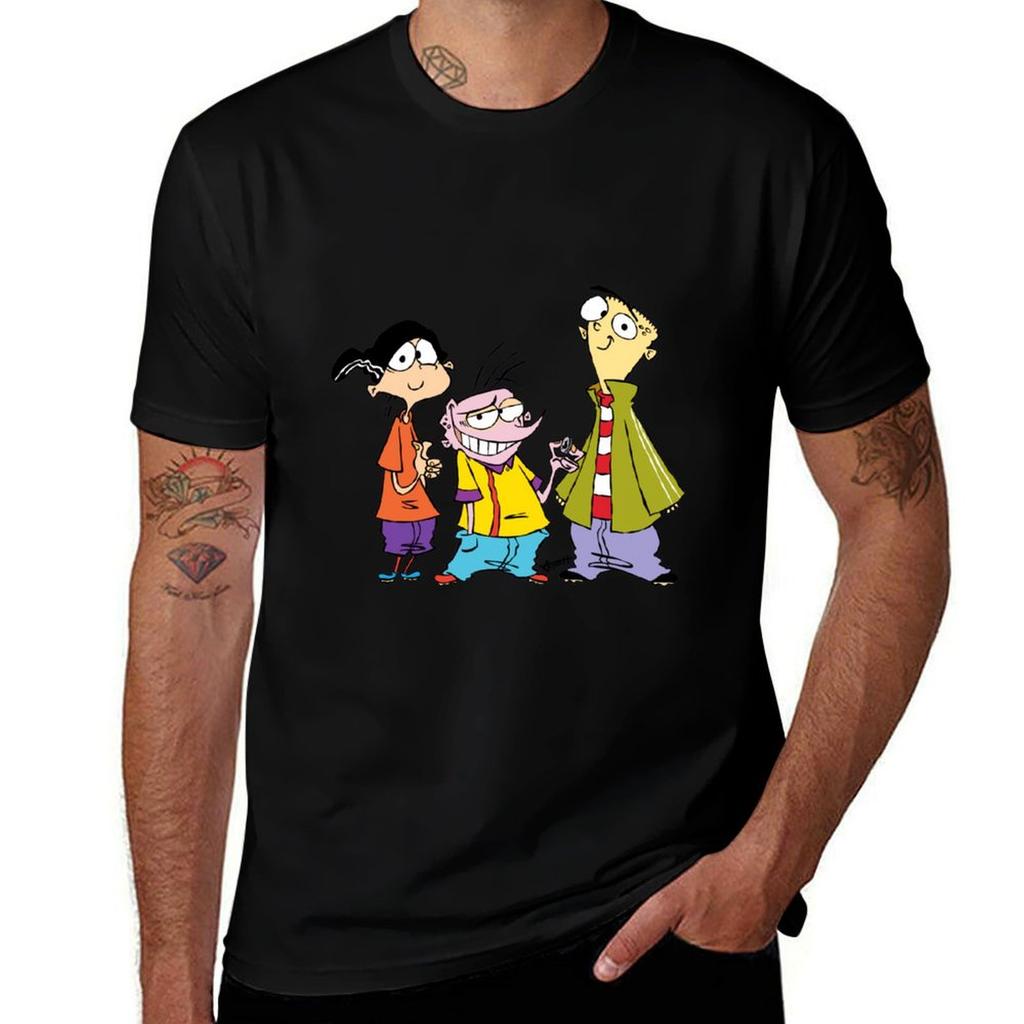 Ed Edd N Eddy Tshirt Casual Breathable Short Sleeve Top