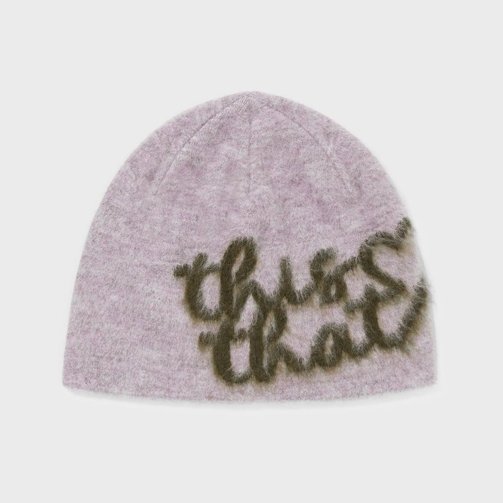 Эта шапка-бини без отворота с логотипом-сердцем ThIs Is Never That, цвет лавандовый F