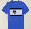 T-shirt Nazionale Regno di Prussia Retrò 100% Cotone Girocollo Manica Corta Estiva Casual da Uomo Streetwear