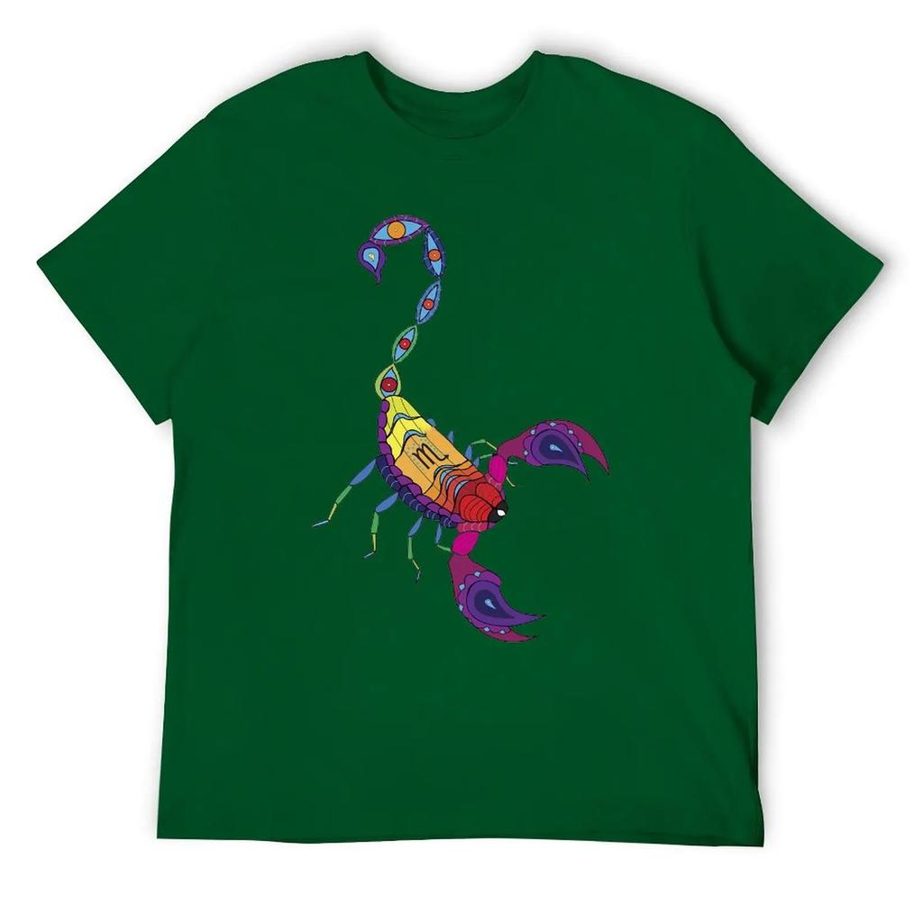 Scorpio Twelve Contellation (5) T-shirts Funny T-shirt Crewneck Campaign  Humor Graphic Leisure Eur Size
