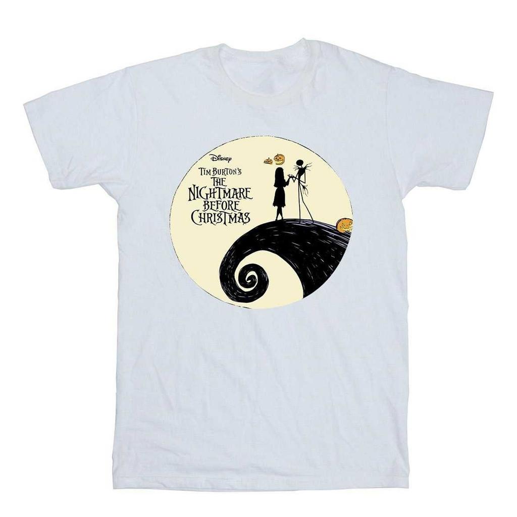 The Nightmare Before Christmas Boys Logo Cotton T-Shirt