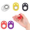 Rotating Fidget Rings Keyring Cool Decompression Toy Metal Fidget Toy Finger Spinner Rings Perfect for Kids and Adults
