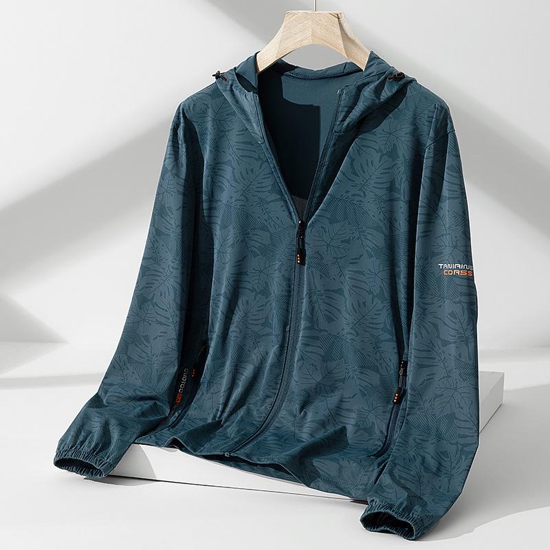 Men's UV Protection Quick-Dry Ice Silk Jacket - Versatile Outdoor Summer Sun Protection