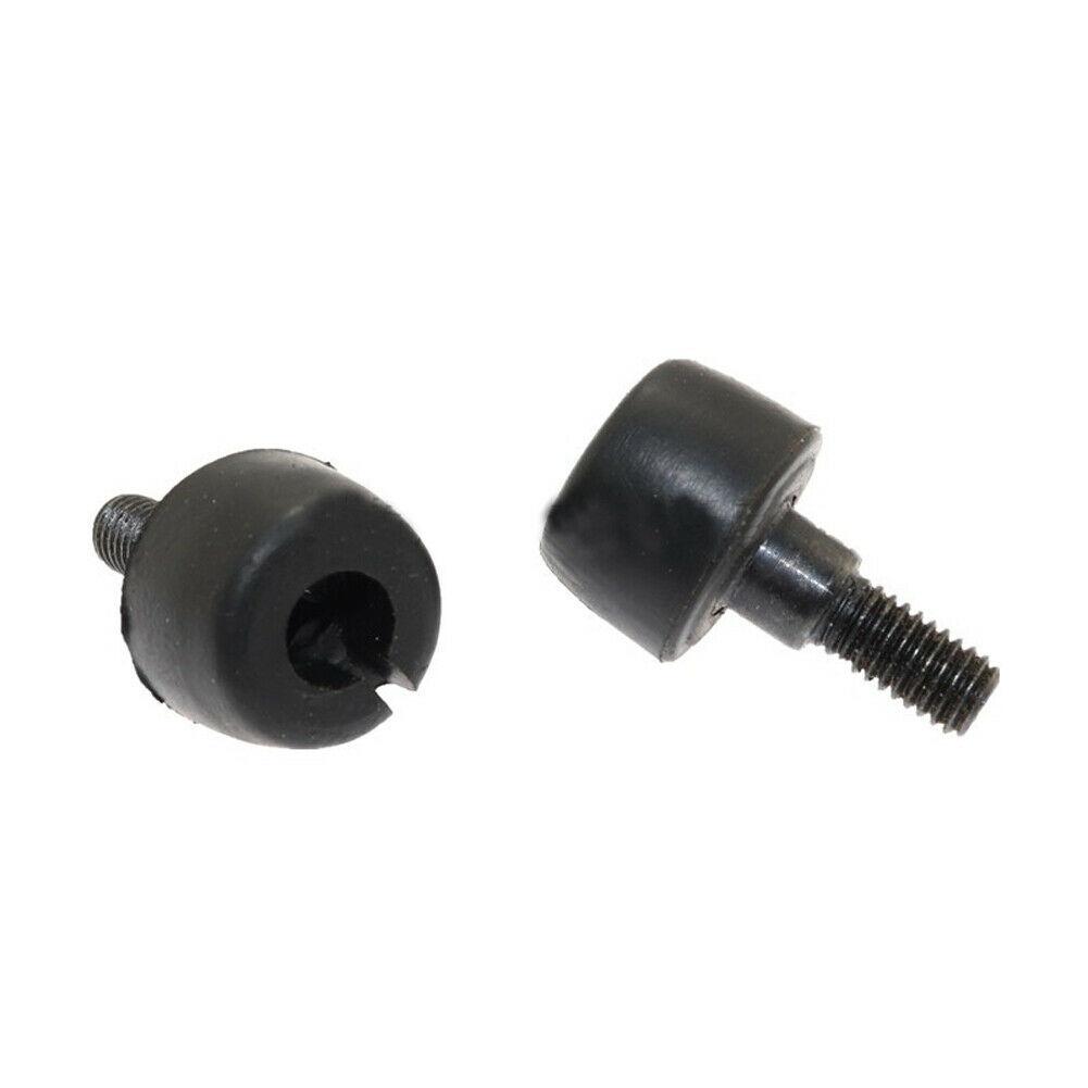 Stop Screw Bumper Clip Rubber Buffer Cap Car Parts Easy Installation Set Accessories Front Rubber BUMPER Black