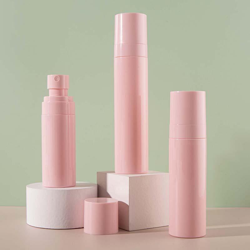 60 ml 80 ml 100 ml Plastikowa butelka z rozpylaczem Atomizer do mgiełki Rozpylacz Nieprzezroczysty różowy Perfumy Butelka do napełniania Podróżny przenośny pojemnik