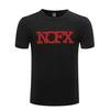 Hudba Punk Rock Trička NOFX Unisex Hip Hop Krátký rukáv O Výstřih Bavlněné Unisex tričko Cool Funny Streetwear Top Tričko Velká velikost Léto