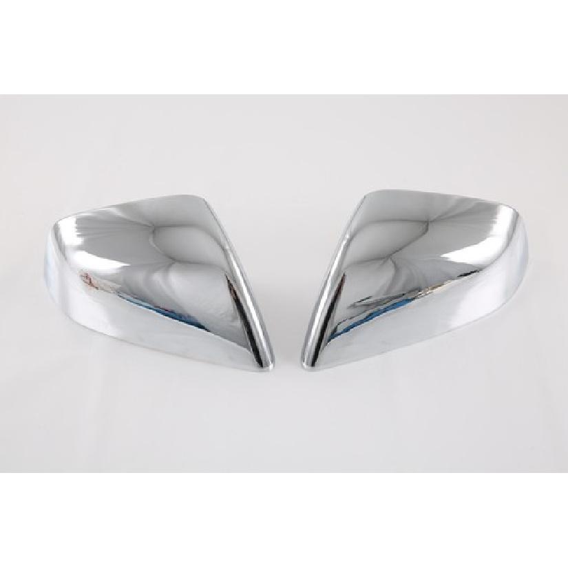 ABS Chrome Rearview Mirror Lamp Cover Trim For 2017- Tesla Model X 2pcs