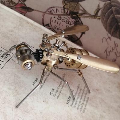 Steampunk Mechanisches Insekt Hummel Metall Handgefertigt Kreative Sammlung von Kreativen Bastelornamenten Geschenke für Kinder