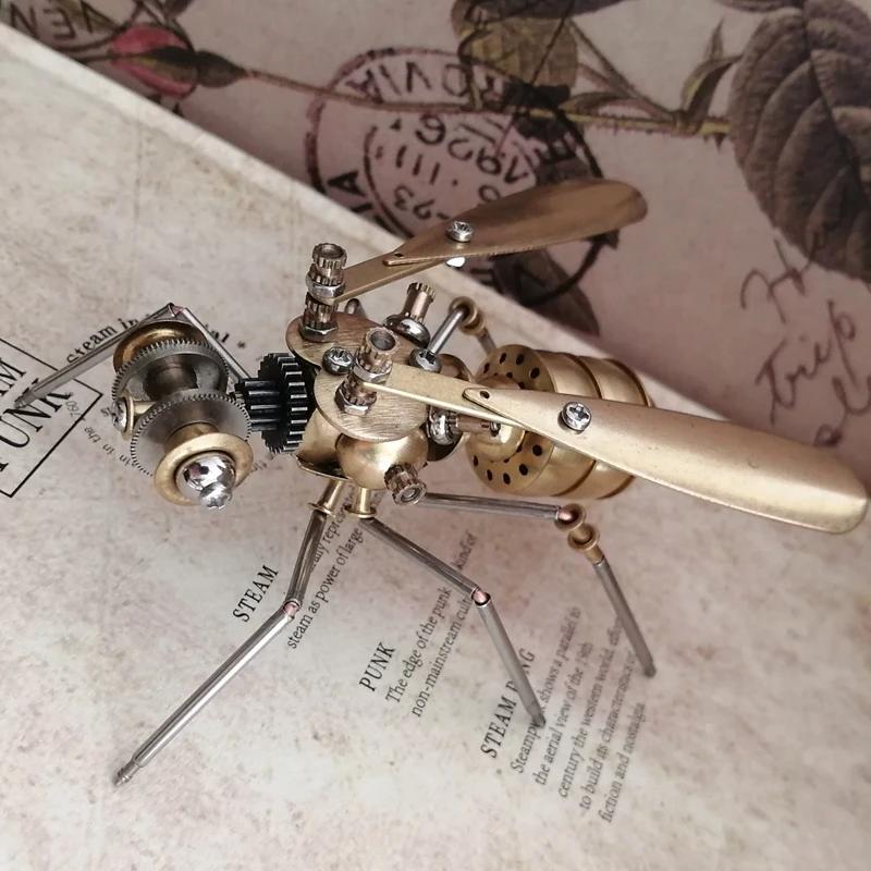 Steampunk Mechanical Insect Bumblebee Metal Handmade Creative Collection of Creative Craft Ornaments Gifts for Children
