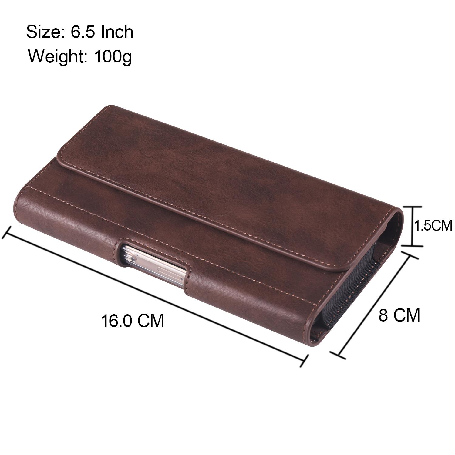 

Кожаный чехол для телефона с зажимом для ремня, мужская поясная сумка-держатель для iPhone 16, 15, 13, Pro, Max, Samsung, Galaxy S25, S24, S23, Xiaomi, Redmi Note 12, Oppo, чехол-кобура Size M(6.5 Inch) коричневый