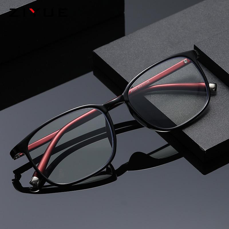 

TR90 Square Frame High-Definition Anti-Blue Light Ultralight Reading Glasses +250