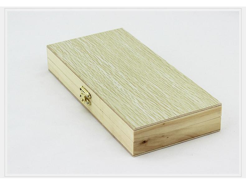 Wooden Microscope Slide Storage Box - Holds 50/100 Slides, Durable and Aesthetic