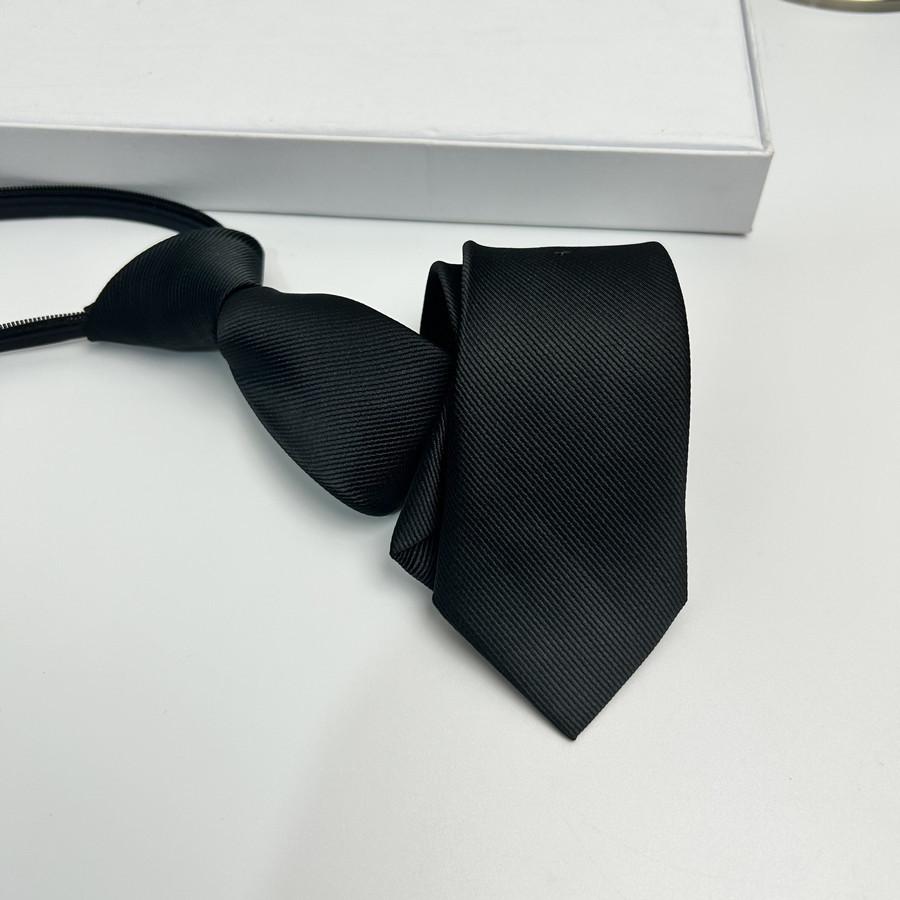 Herren Krawatte Saphirblau Einfarbig Lässig 5 cm Schmale Version Monochrom Reißverschluss Typ Freihändig Einzug Druck