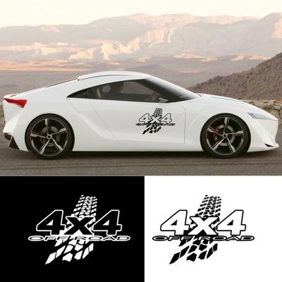 4X4 Off-Road Funny Reflective Decal Car Window Body Styling Sticker DIY Decor