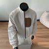 Spring and Autumn Men's Coat Thickened Versatile Casual Handsome Jacket Spring Stand-up Collar Clothes