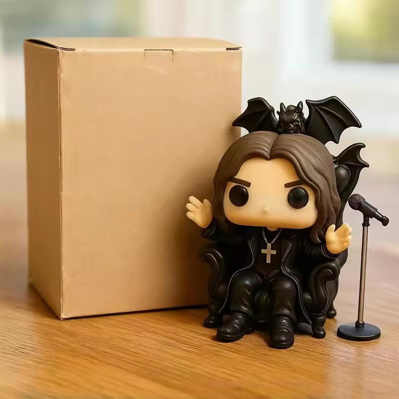 For Ozzy Osbourne Figure Thank You The Final Show Back To Beginning Farewell Figurine Desk Decorations Poseable Articulated Scale Detailed Movable