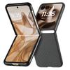 Etui do MOTO Razr 70 Ultra 5G 2026 Razr70 Razr 60 50 Ultra Razr60 Razr50 Pokrowiec Ochronny Cienkie z Teksturą Włókna Węglowego Coque Capa