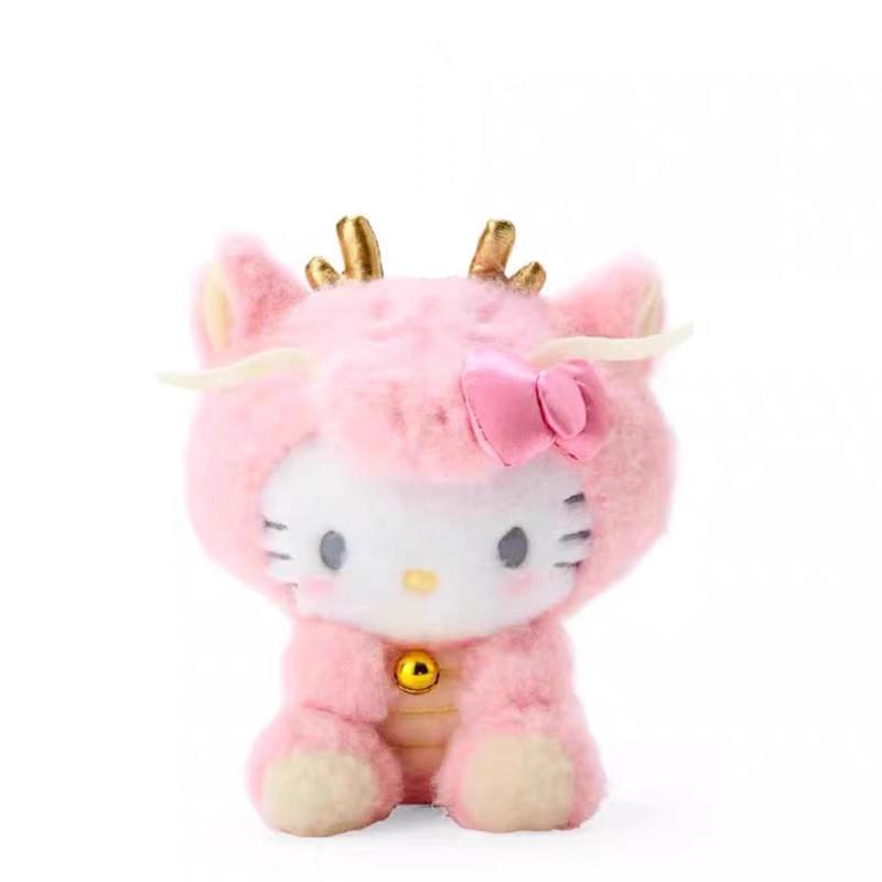 Sanrio The Year Of The Loong Zodiac Series Kuromi And 8in Plush Toys