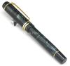 Kaigelu 316 Black & Golden Marble Celluloid Fountain Pen 22KGP Fine Nib Green Phantom Pattern For Business Gift Pens