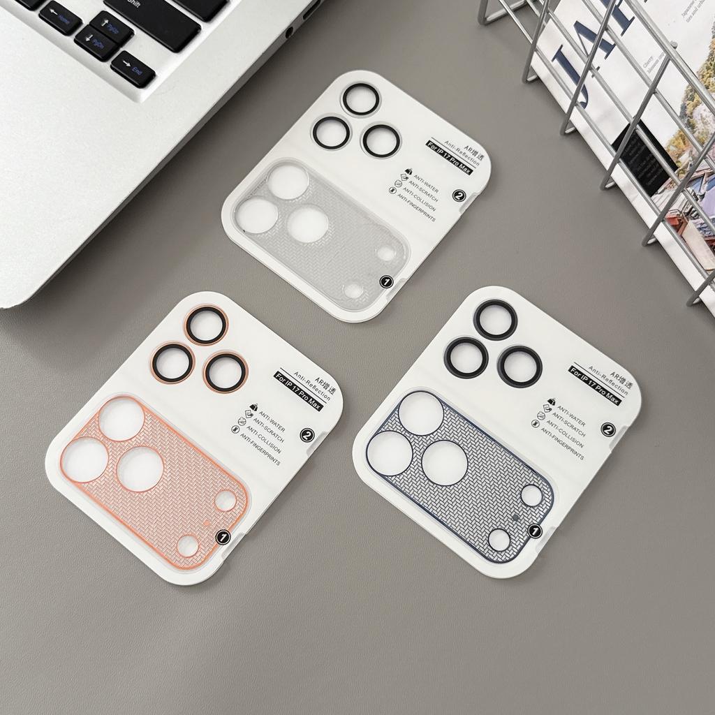 Tempered Glass Camera Lens Protector Net Cover for Iphone 17 Pro Max 17Pro Flim Phone Lens Protection Dustproof Shockproof Accessories