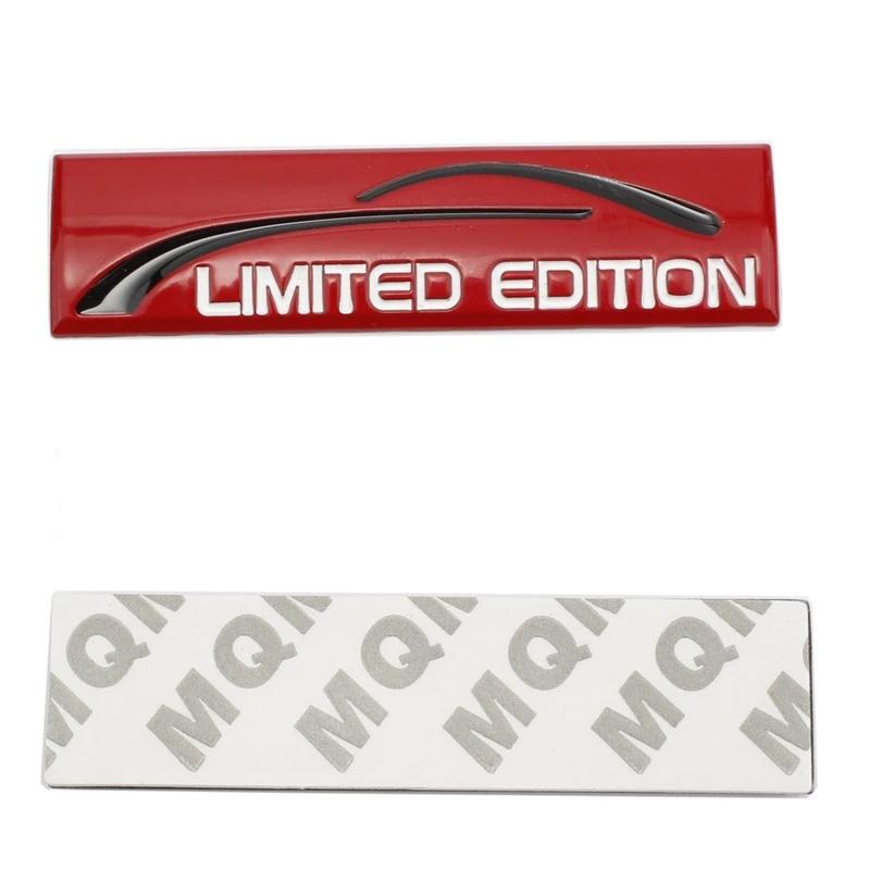 Car Styling 3D Metal Limited Edition Emblem Badge Stickers Decals Auto Truck Motorcycle Car Accessories Automobiles