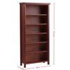 1Pcs Mini Furniture Wooden Crafts Storage Cabinet Bookcase 1: 12 Dollhouse Miniature Porch Swing Garden Decor Accessories