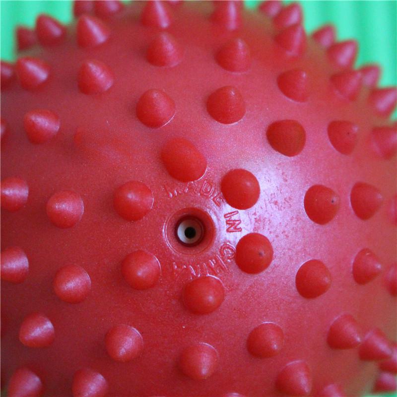 PVC Materiál 9,5cm PVC Ježková Míček Masáž Chodidel Akupresurní Míček Úchopový Míček Fasciální Míček Míč na Jógu Ježkový Míček