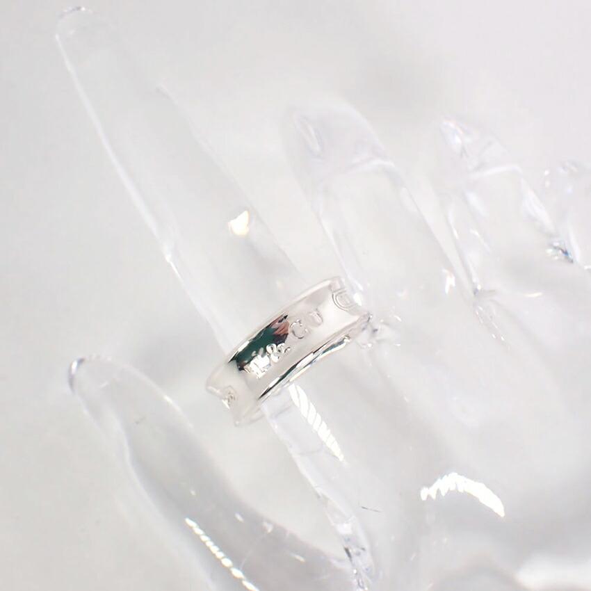 [Used] TIFFANY 925 1837 Ring/Size 12.5/g513-67