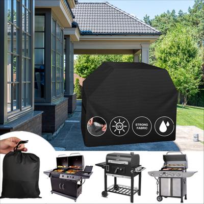Pokrowiec na grilla BBQ na zewnątrz Pyłoszczelny Wodoodporny Weber Wytrzymały Pokrowiec na grilla Ochronny przed deszczem Zewnętrzny Odporny Pokrowiec na grilla węglowego do grillowania