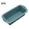 SW-molde rectangular para hornear pan tostado, pastel de silicona, suministros de cocina DIY, utensilios para hornear