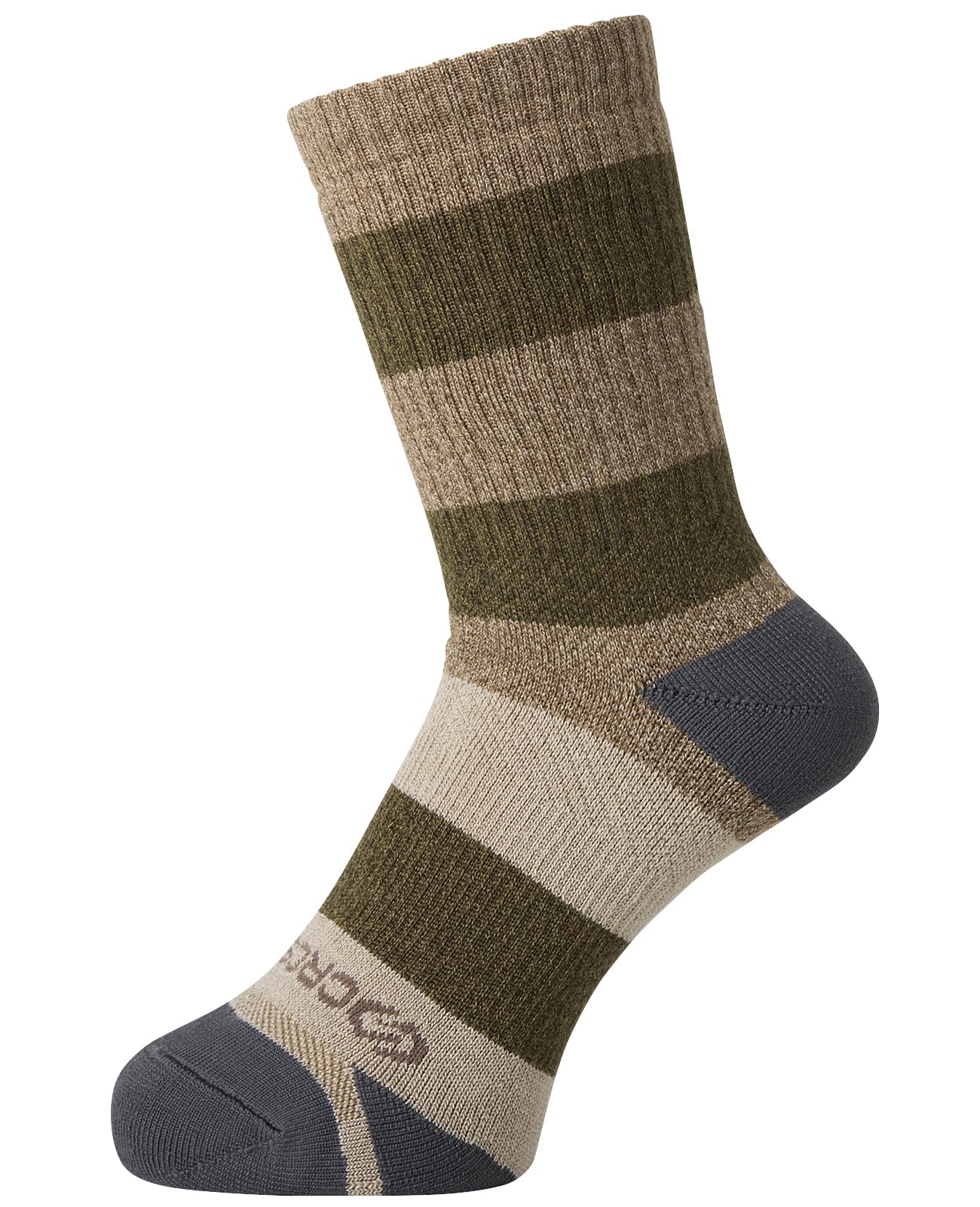 

Okamoto CROSSPRO Треккинговая шерсть со специальным сцеплением и защитой от скольжения для пеших прогулок на открытом воздухе и Номер продукта Бежевый x Размеры см 1 пара носков, Материал,