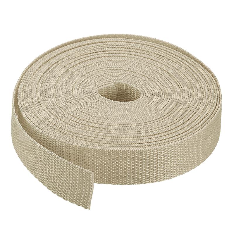 10 Yards 25mm Polypropylene Webbing Strap Belt Tape Heavyweight Strapping Band for Outdoor Tent Accessories Sewing Bag Luggage