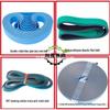 High-Speed Wear-Resistant Industrial Rubber Conveyor Belt with Nylon Base, Yellow-Green Textile Spindle Belt