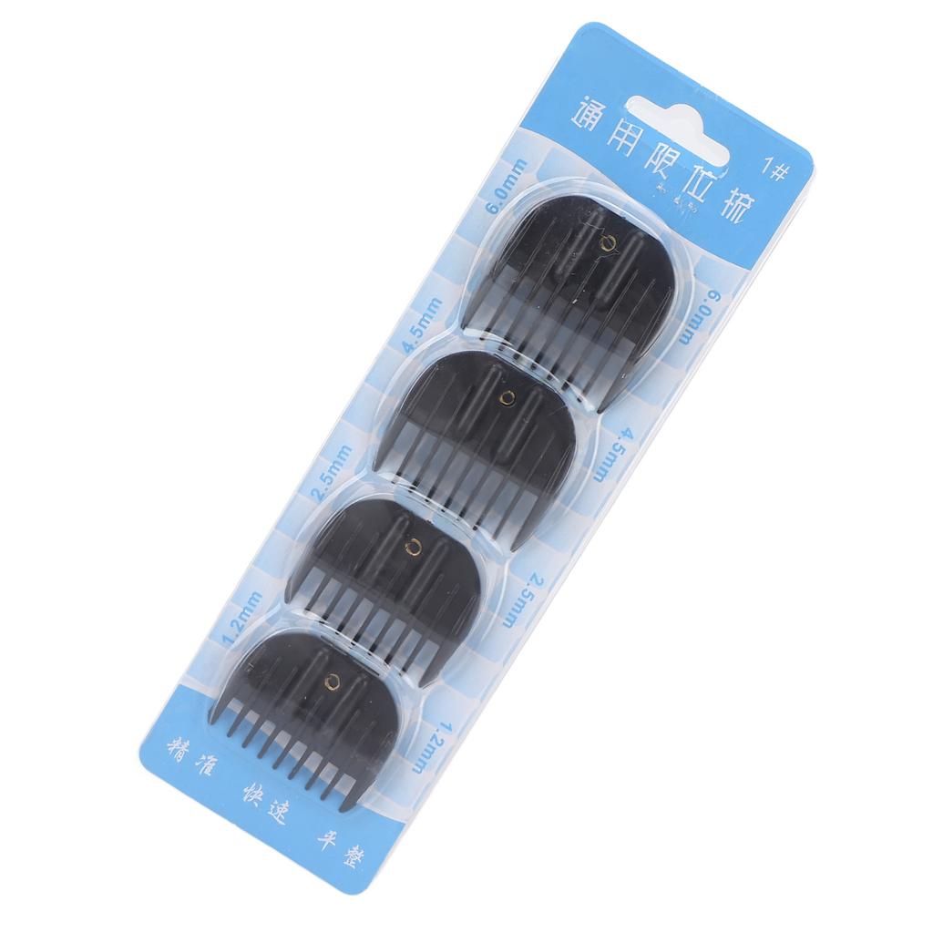 4pcs Hair Clipper  s Combs Professional Hair Trimmer Guard Combs for   Clippers