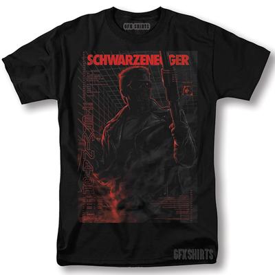 Camiseta Terminator Gráfico Película Clásico Retro Vntg Diseño Gráfico Camiseta
