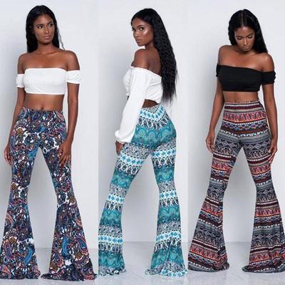 tight flare trousers